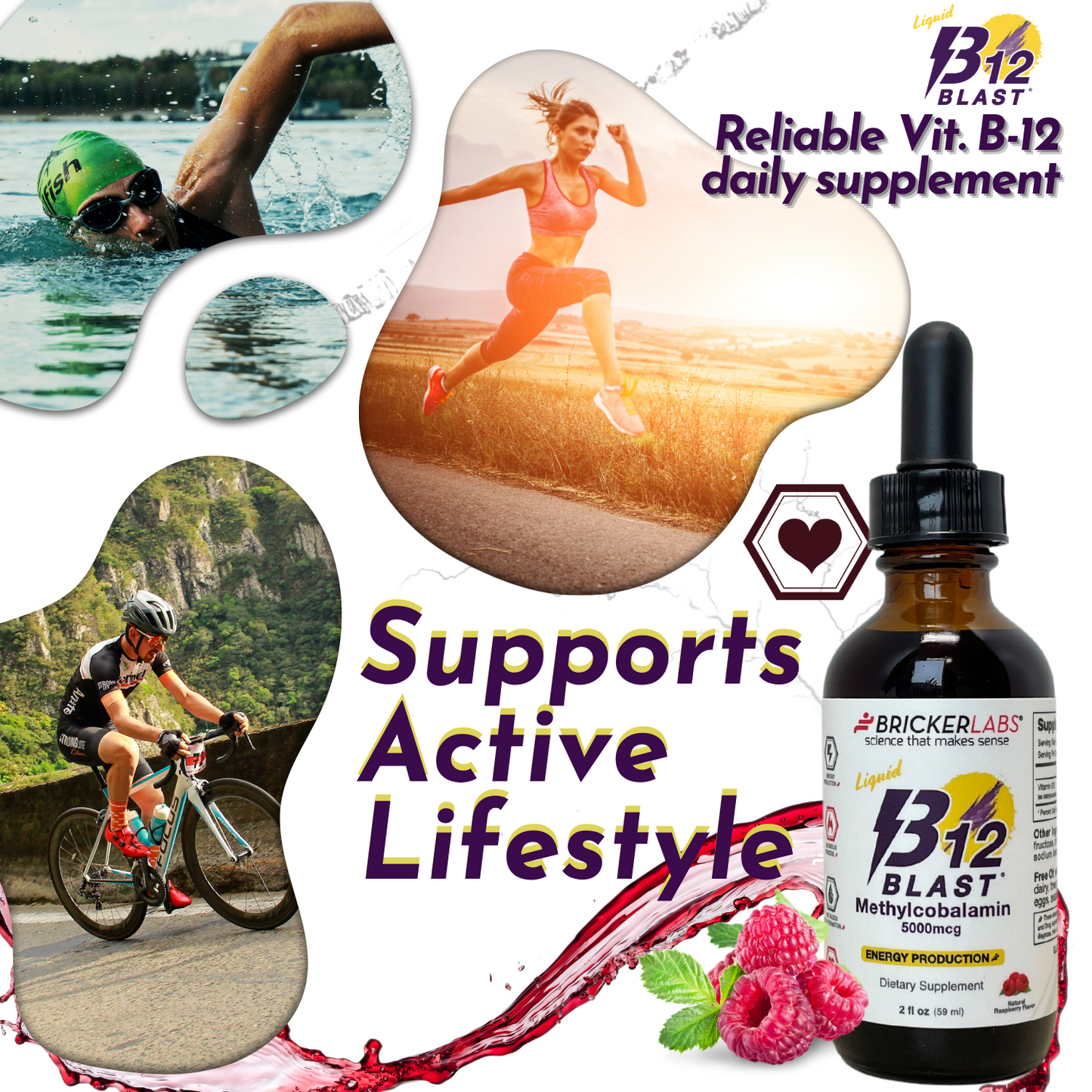 B-12 Blast® Liquid Methylcobalamin