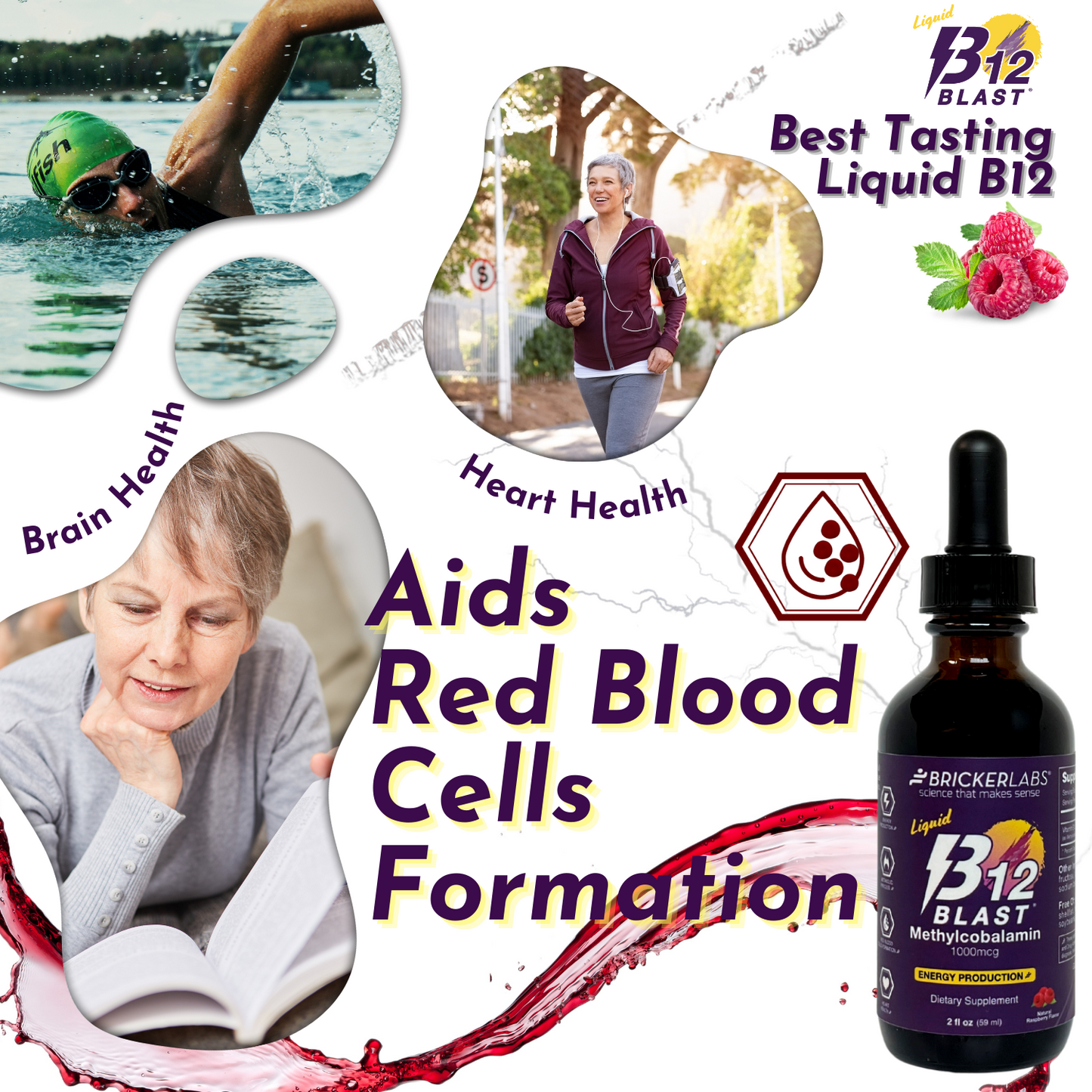 B-12 Blast® Liquid Methylcobalamin