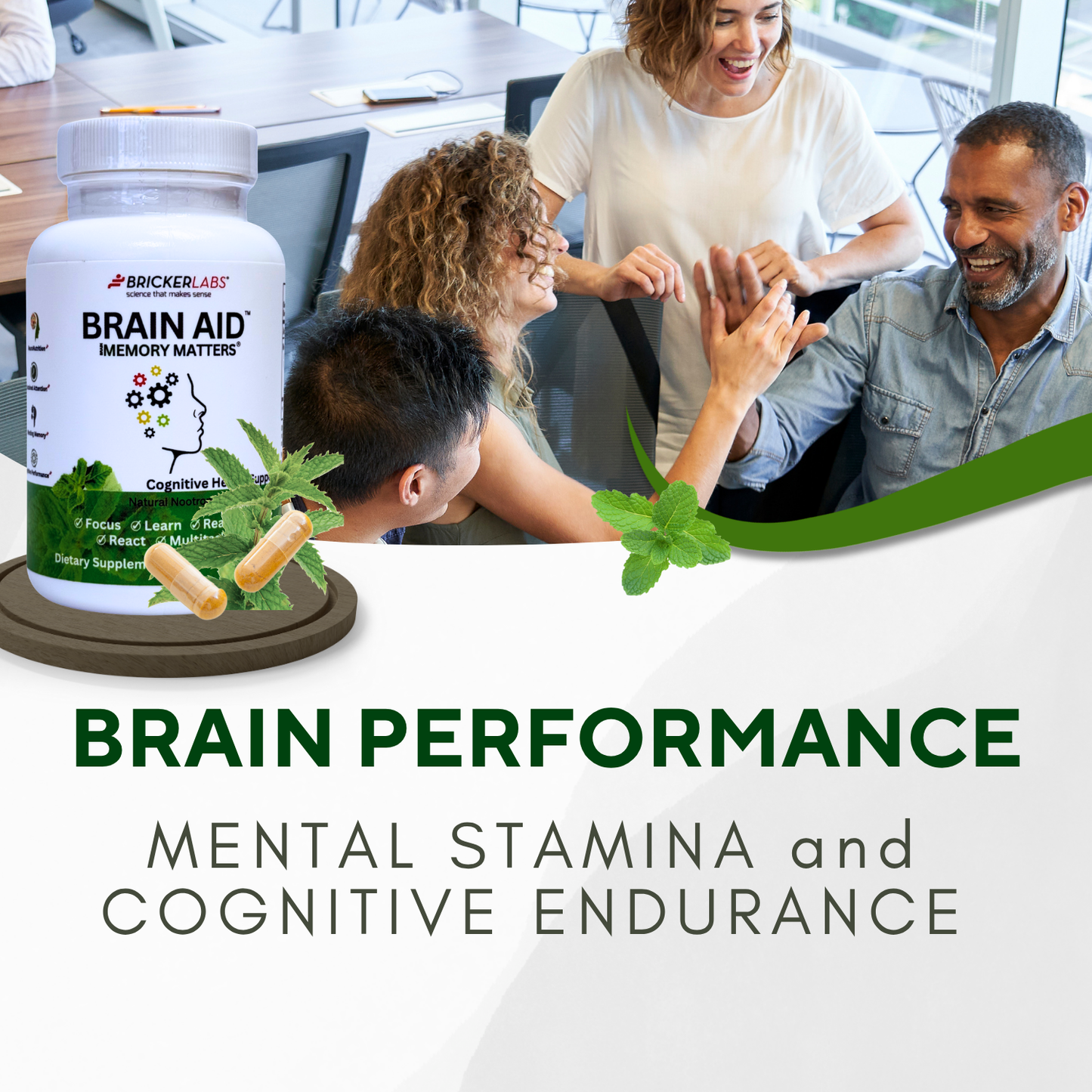 Brain Aid™ Memory Matters with Neumentix Brain Health Supplement