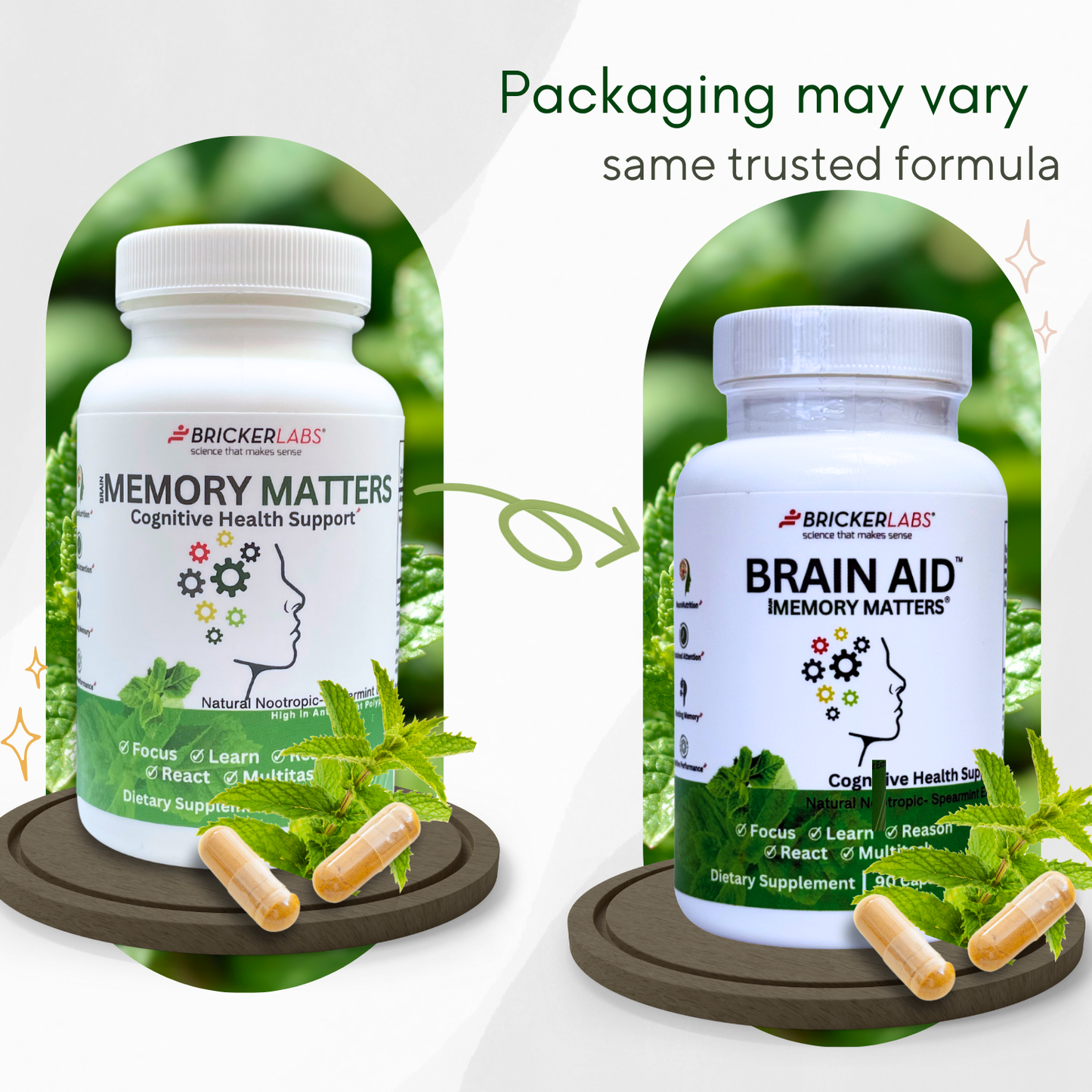 Brain Aid™ Memory Matters with Neumentix Brain Health Supplement