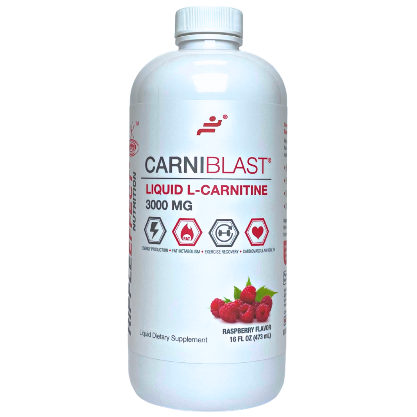 CarniBlast® Liquid L-Carnitine 3000mg Energy Supplement