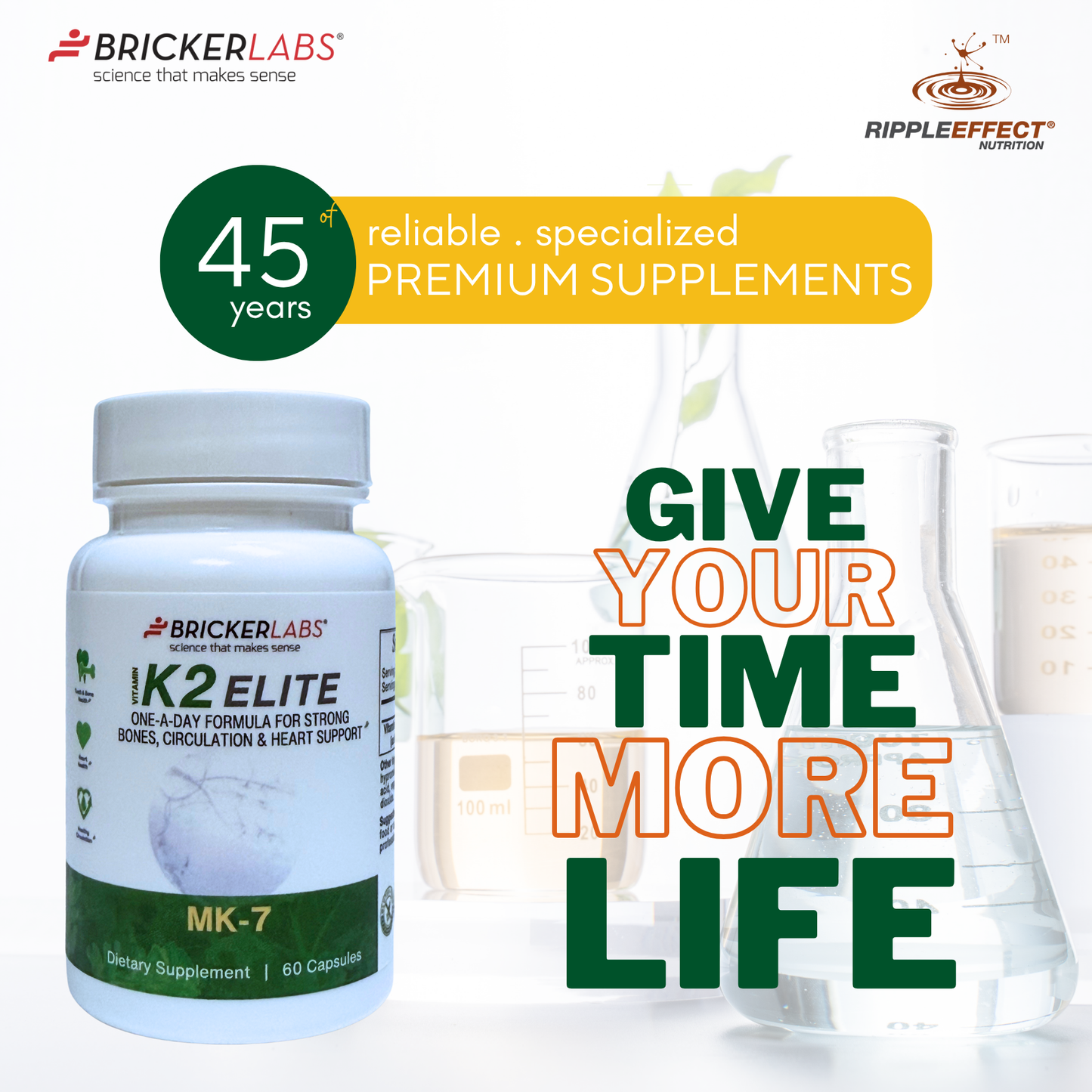 Vitamin K2 Elite – MK-7 Supplement 160mcg