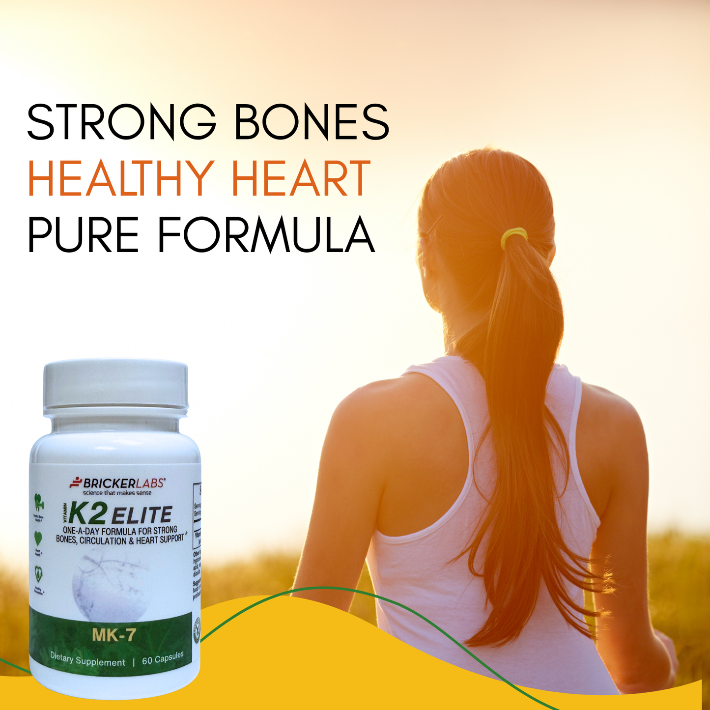 Vitamin K2 Elite – MK-7 Supplement 160mcg