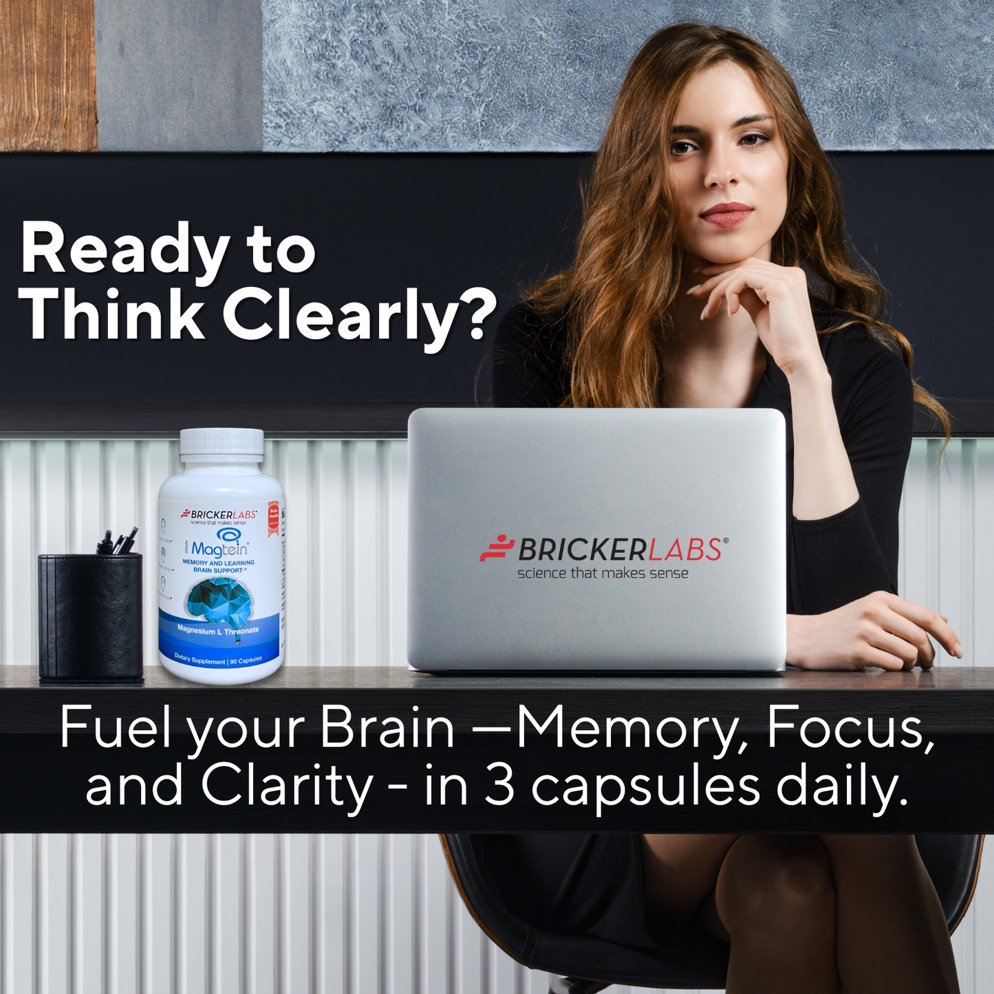 MAGTEIN │Magnesium L Threonate - Memory and Learning Brain Health Supplement