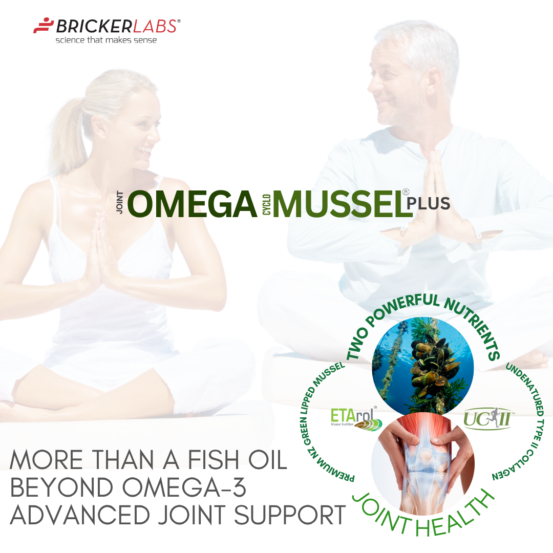 Omega Cyclo-Mussel Plus™ | Premium NZ Green Lipped Mussel plus UC-II 90ct