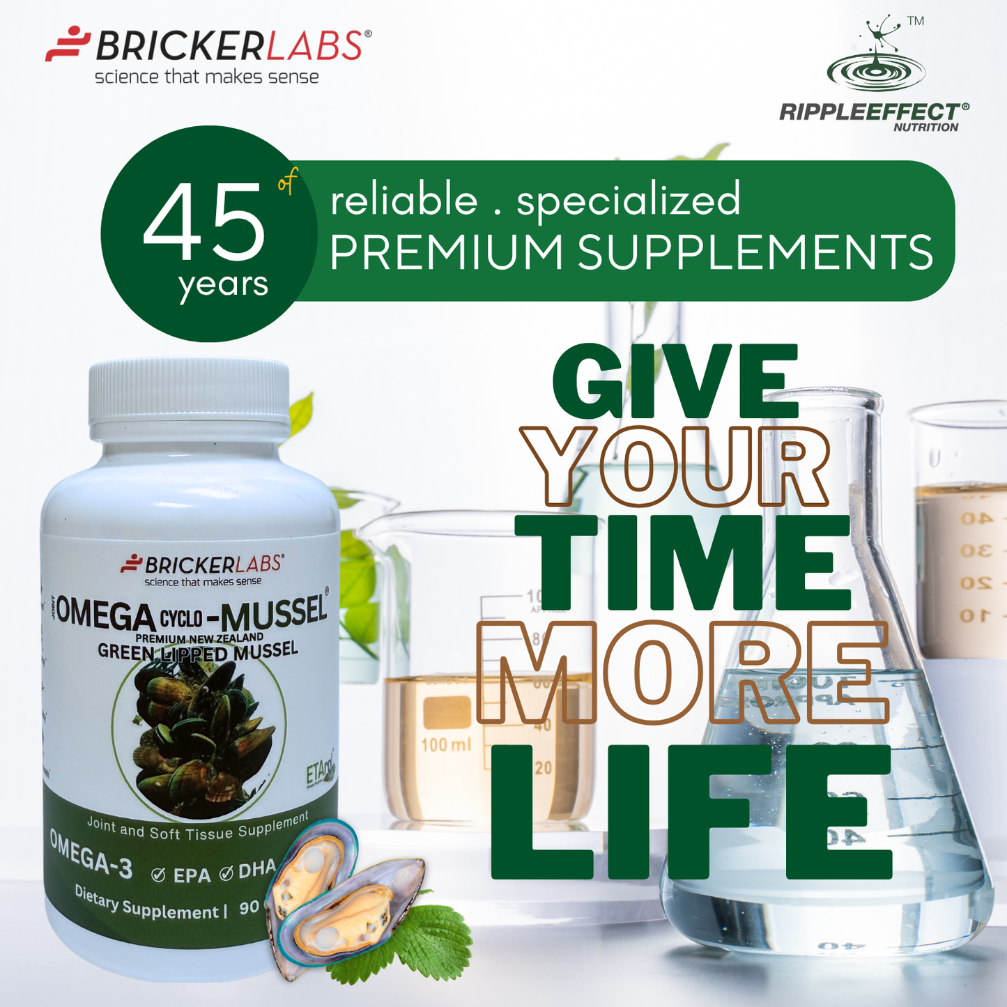 Omega Cyclo - Mussel │Premium New Zealand Green Lipped Mussel Joint Health Supplement