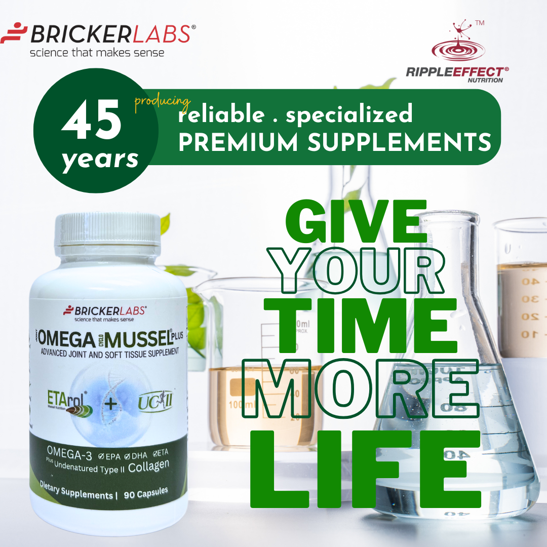 Omega Cyclo-Mussel Plus™ | Premium NZ Green Lipped Mussel plus UC-II 90ct