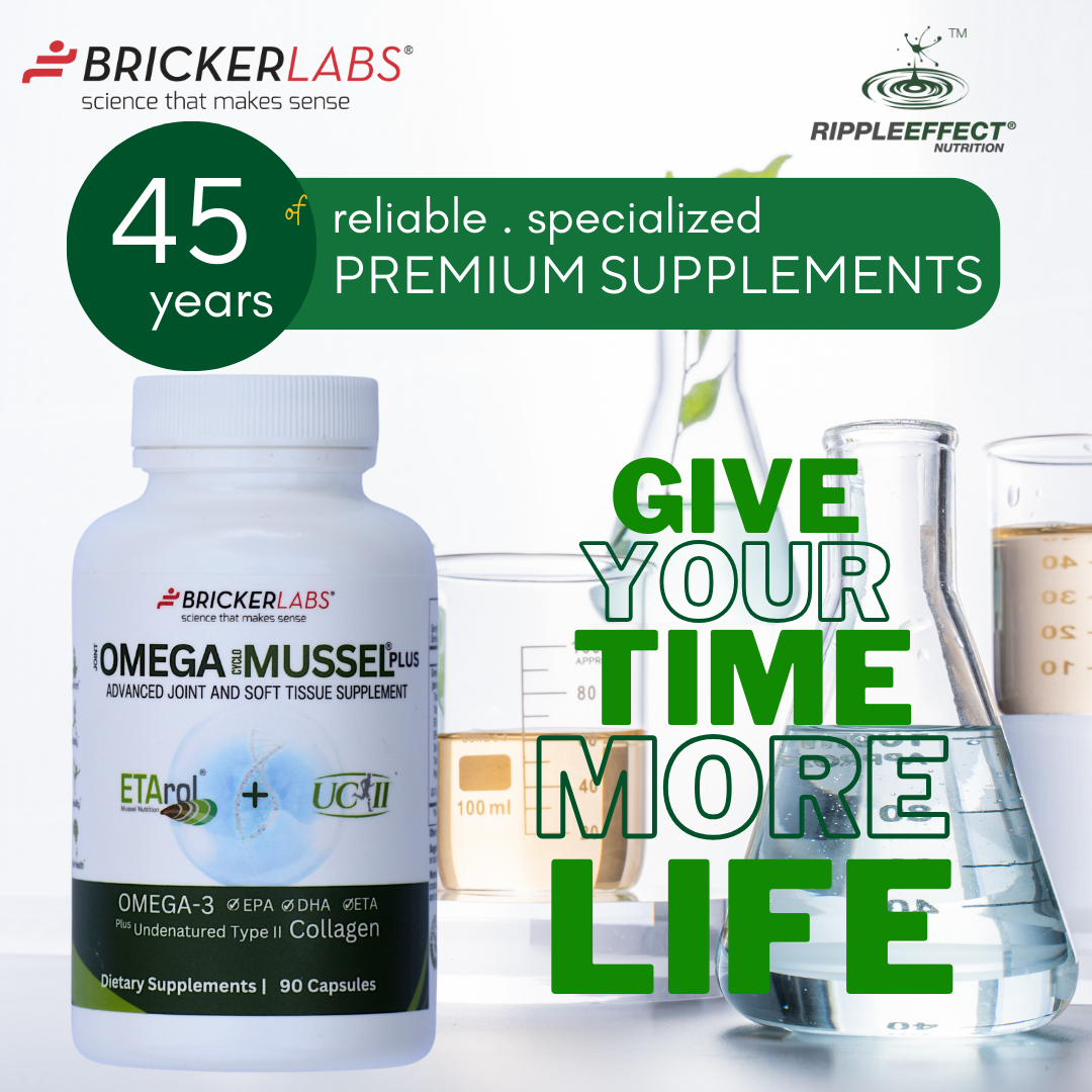 Omega Cyclo-Mussel Plus™ | Premium NZ Green Lipped Mussel plus UC-II 90ct