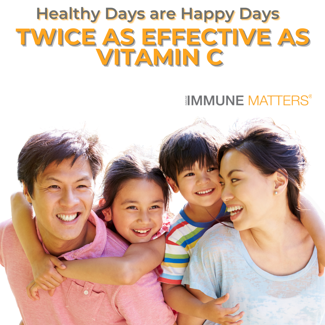 Immune Matters® Triple Immune Action Support, Twice as effective as best Vitamin C, Immune Supplement