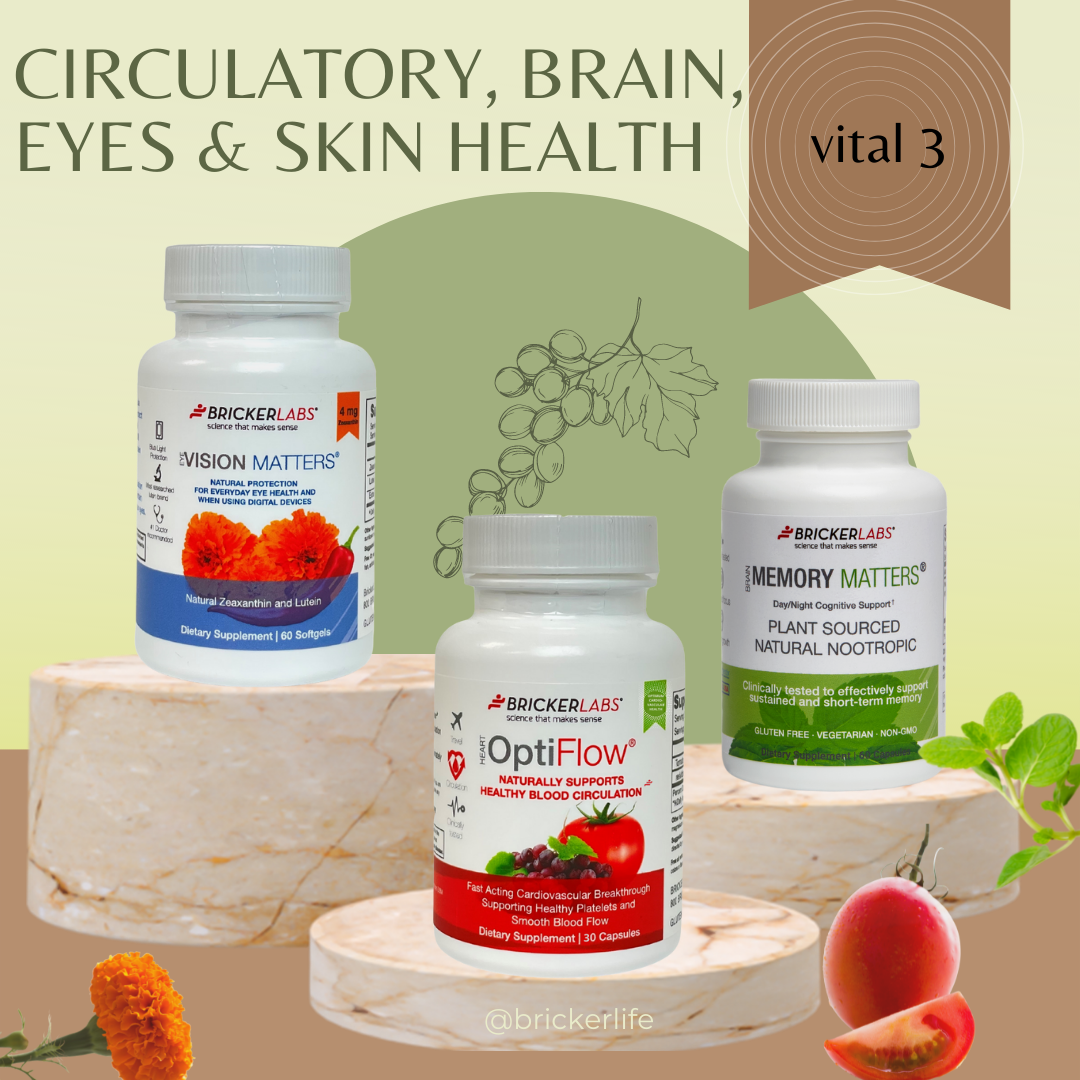 Vital Bundle - Age Better | Circulatory, Brain, Eyes & Skin Health