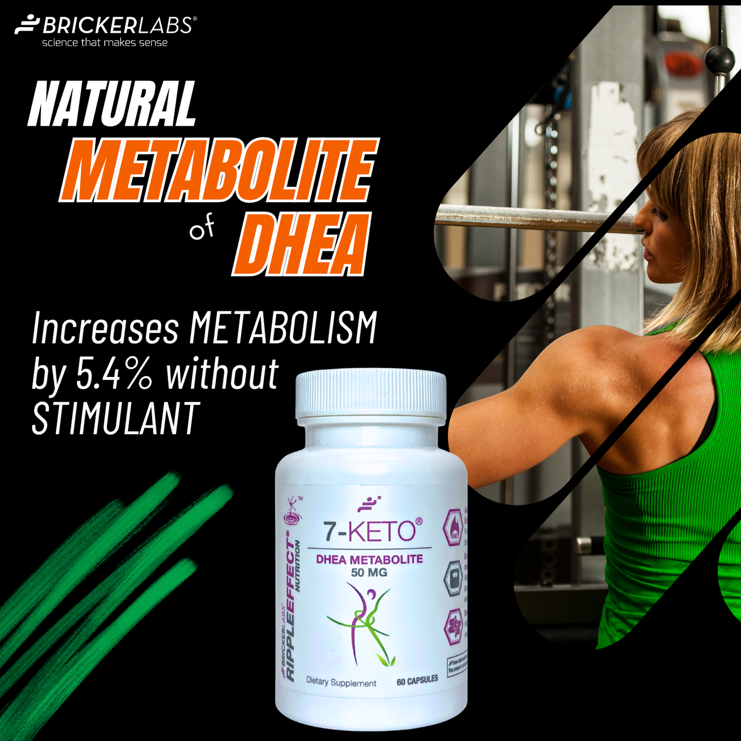 7-KETO DHEA METABOLITE 50mg weight management supplement
