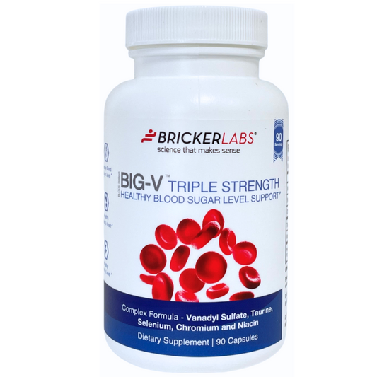 Big-V™ Triple Strength Healthy Blood Sugar Supplement
