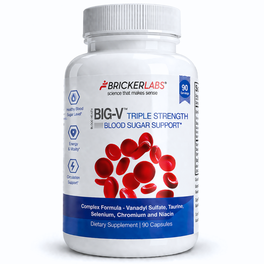 Big-V™ Triple Strength Healthy Blood Sugar Supplement