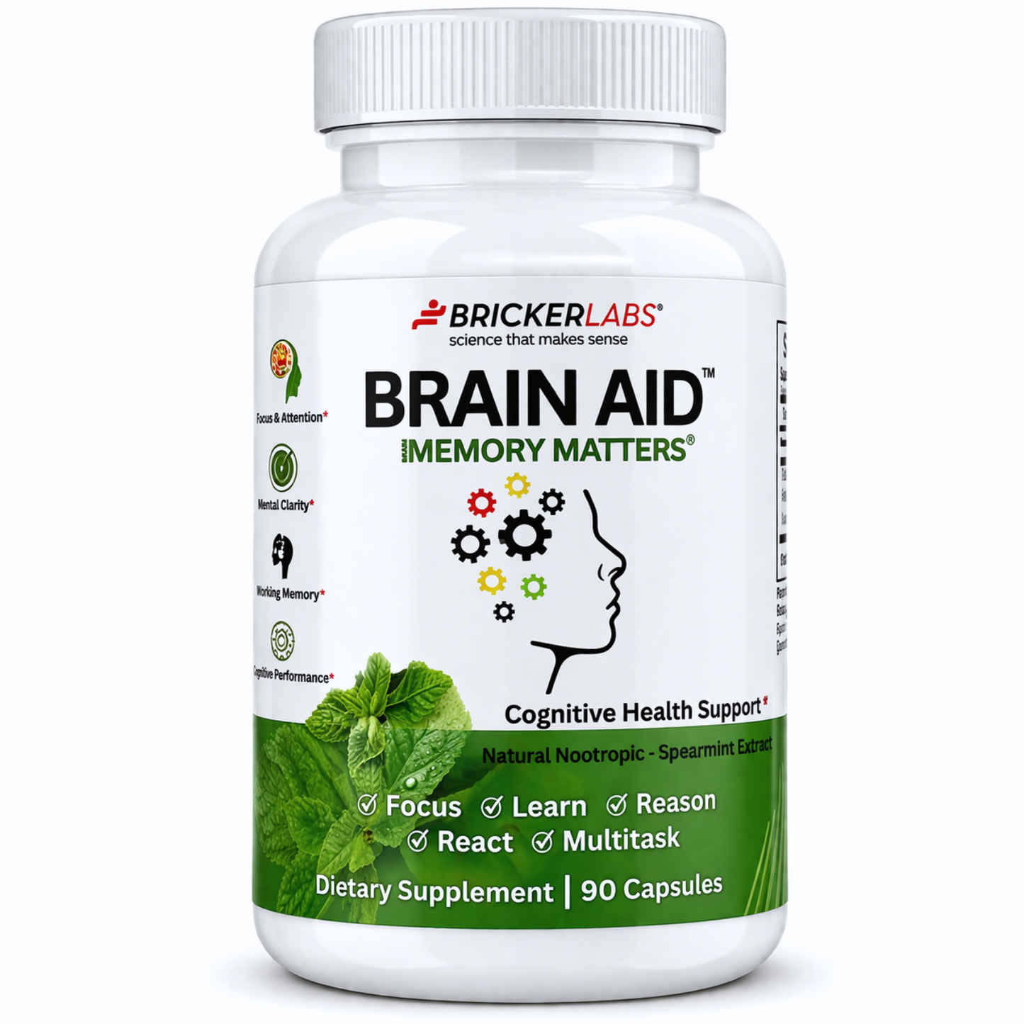 Brain Aid™ Memory Matters with Neumentix Brain Health Supplement