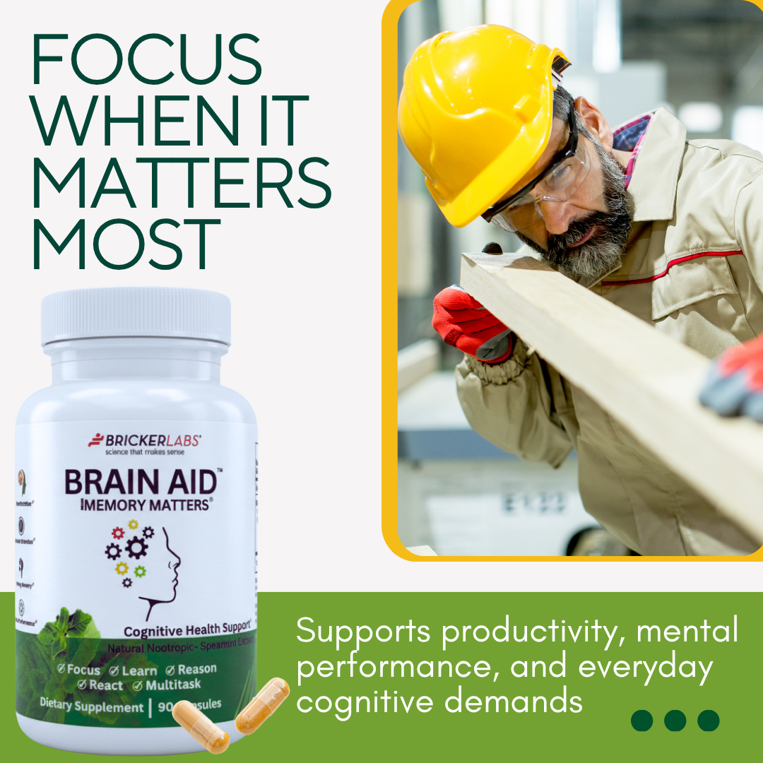 Brain Aid™ Memory Matters with Neumentix Brain Health Supplement
