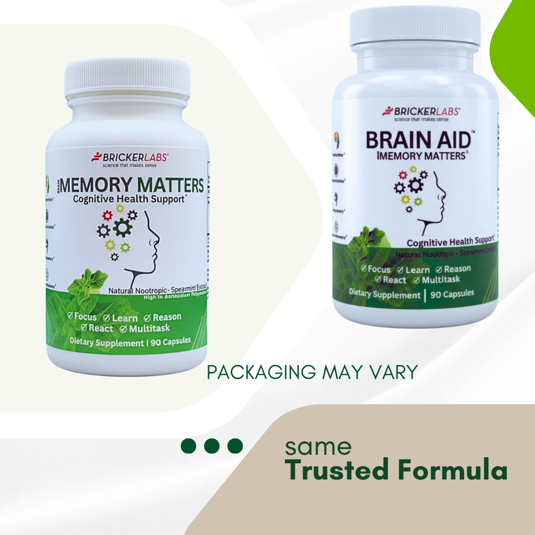 Brain Aid™ Memory Matters with Neumentix Brain Health Supplement