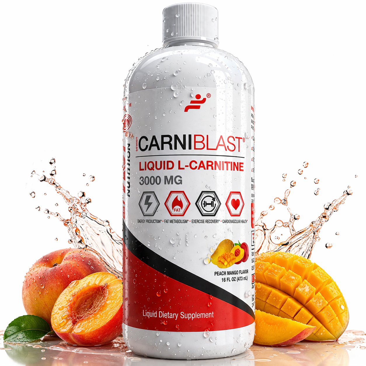 CarniBlast®  Liquid L-Carnitine 3000mg Energy Supplement