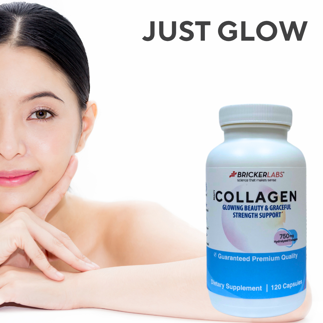 Collagen for Men & Women - Type I, III  Hydrolyzed Collagen Supplement 750mg, 1 collagen capsule daily - 120 servings