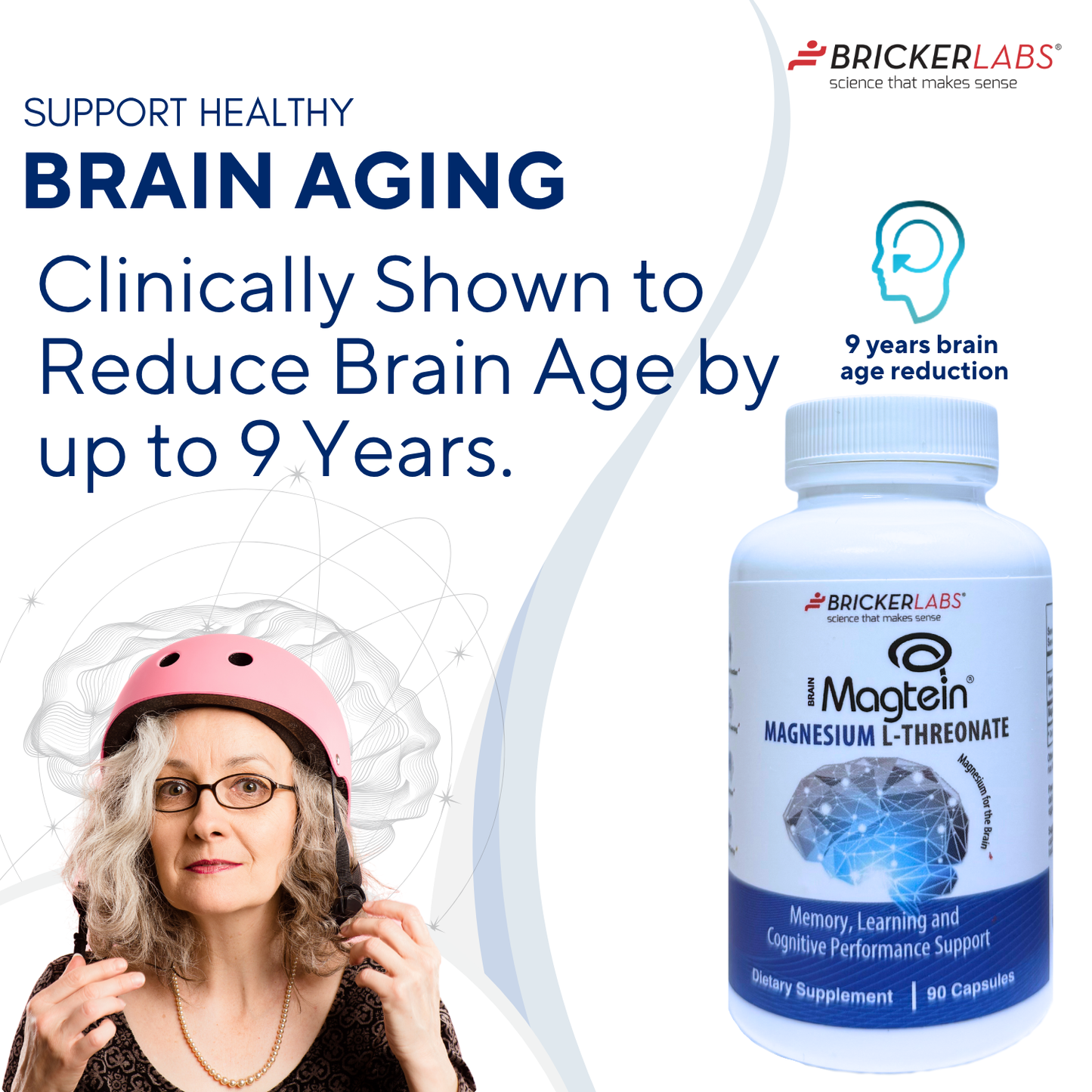 MAGTEIN │Magnesium L Threonate - Memory and Learning Brain Health Supplement