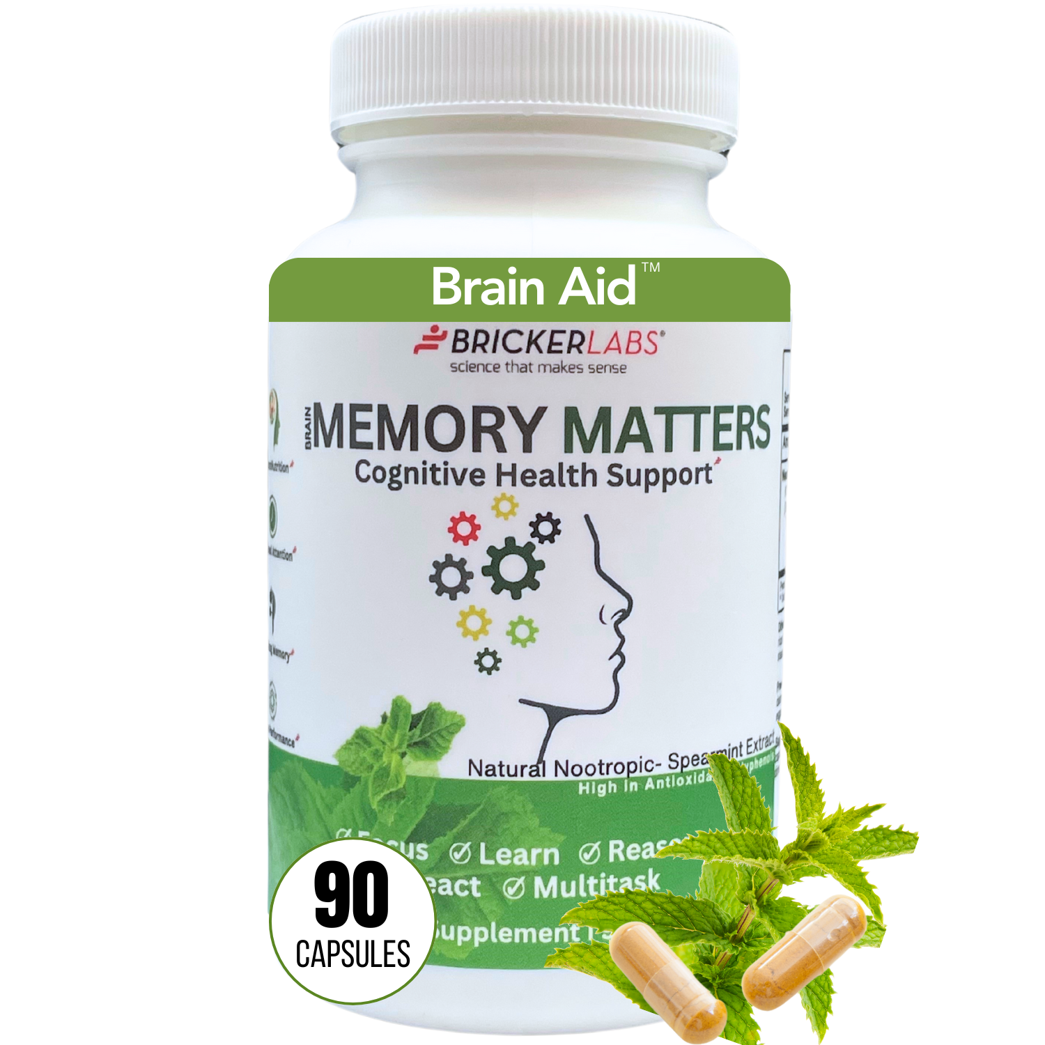 Brain Aid Memory Matters with Neumentix Cognitive Health Supplement ...