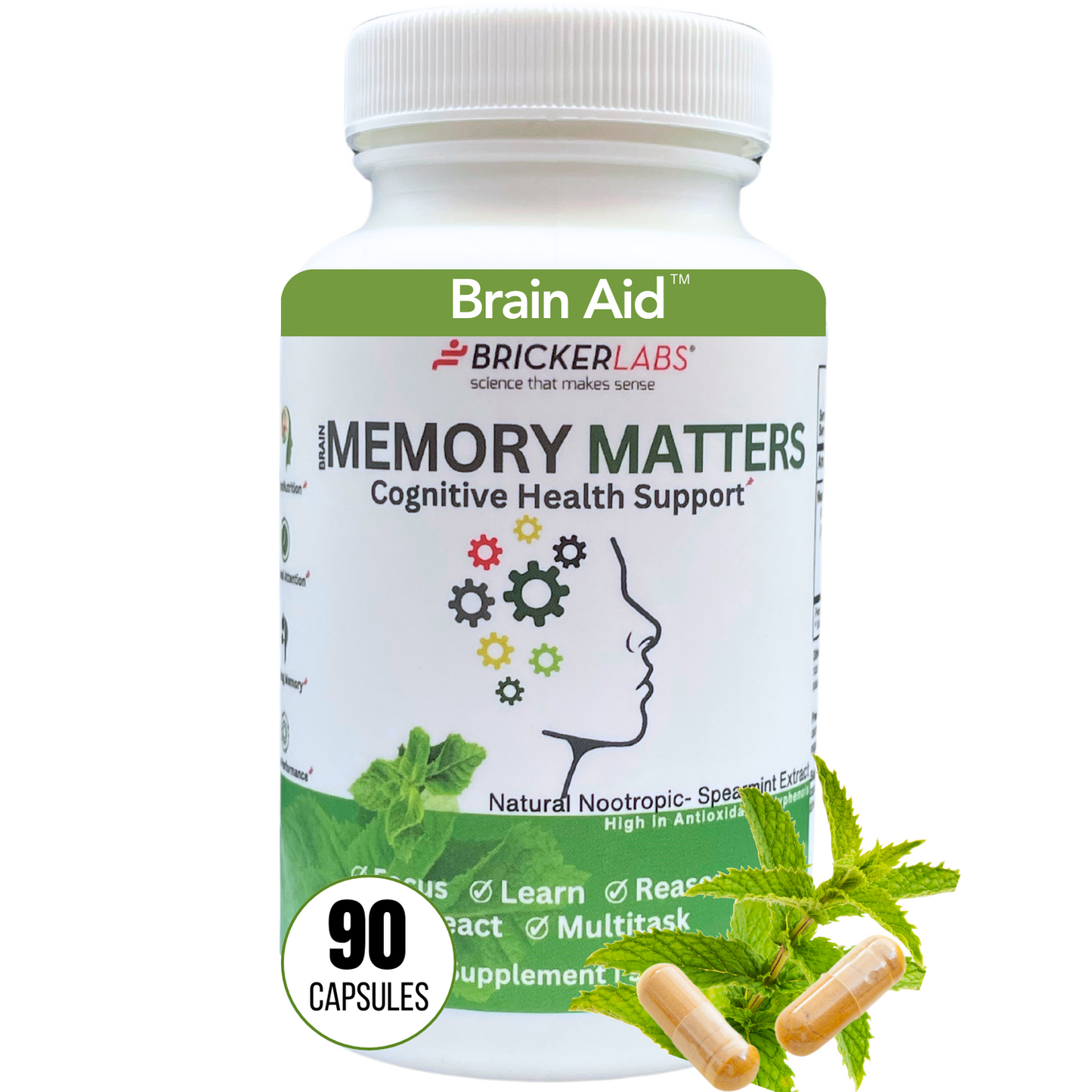 Brain Aid™ Memory Matters with Neumentix Brain Health Supplement