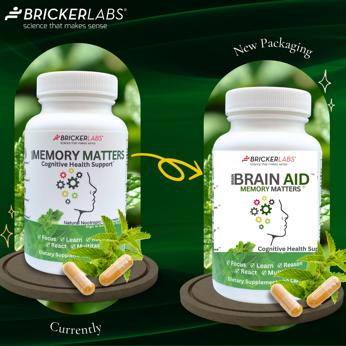 Brain Aid™ Memory Matters with Neumentix Brain Health Supplement