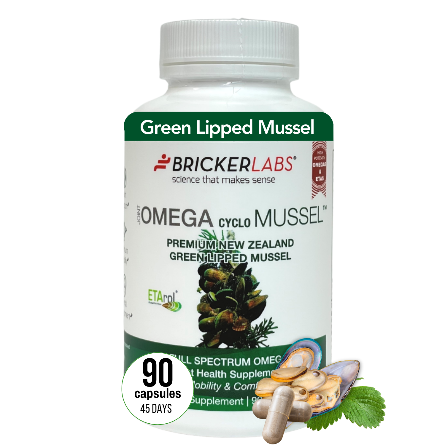 Omega Cyclo - Mussel │Premium NZ Green Lipped Mussel Joint Supplement ...